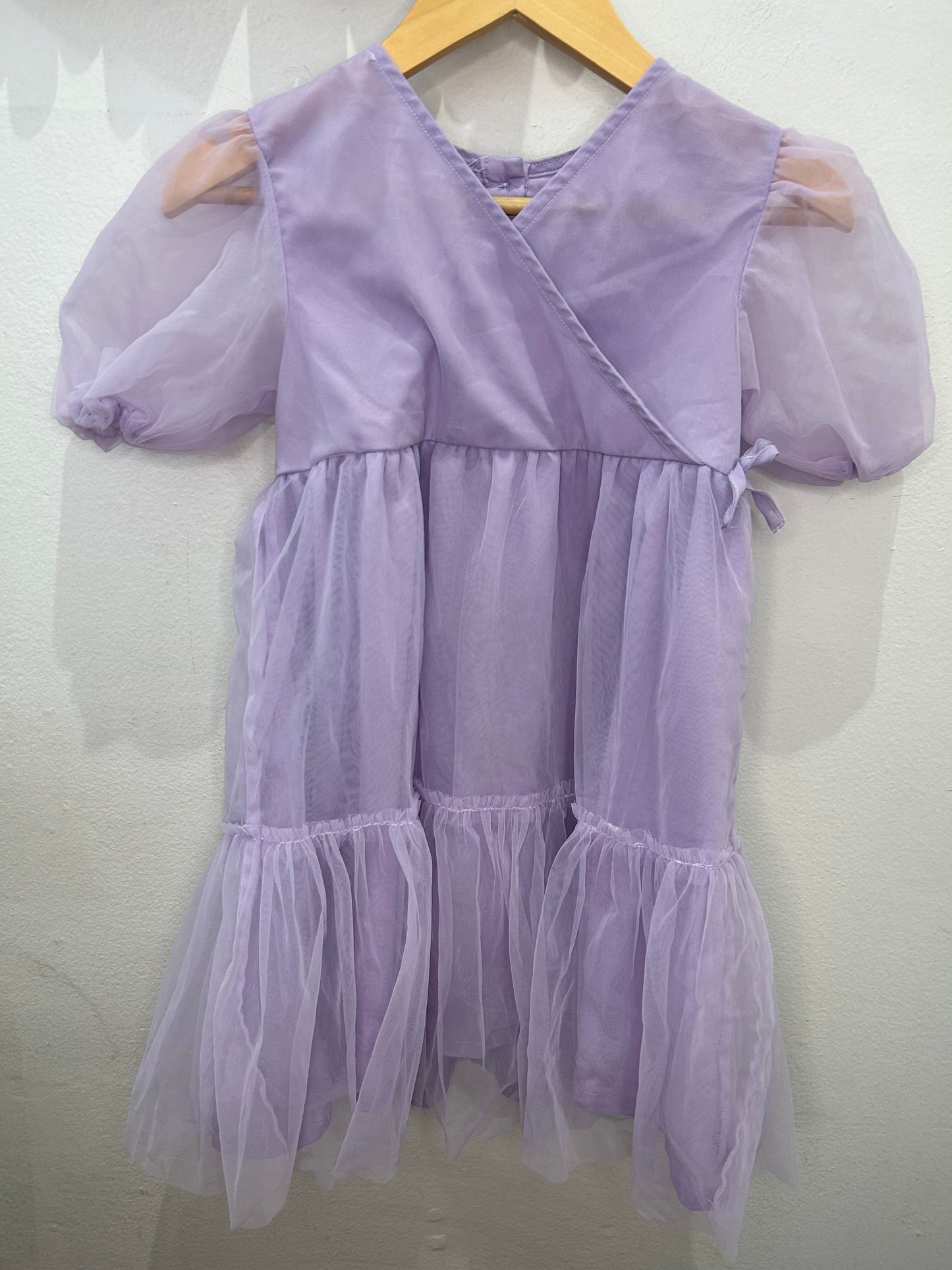 Lavender tulle dress 4-5y