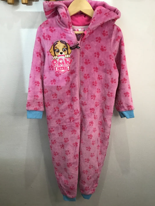 Skye fleecy  romper 3y