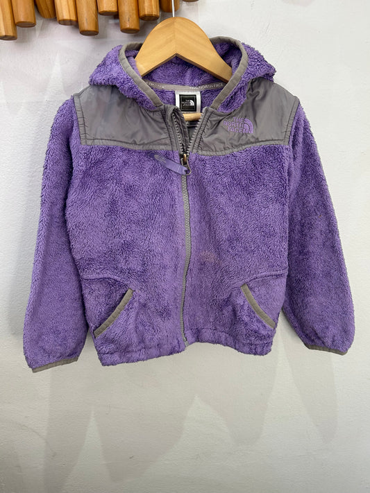 The North Face purple fleece 4y