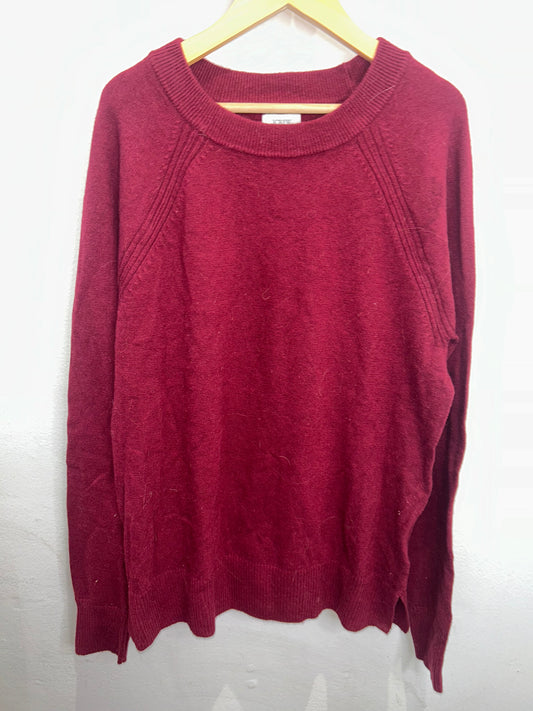 J Crew maroon sweater- adult XS