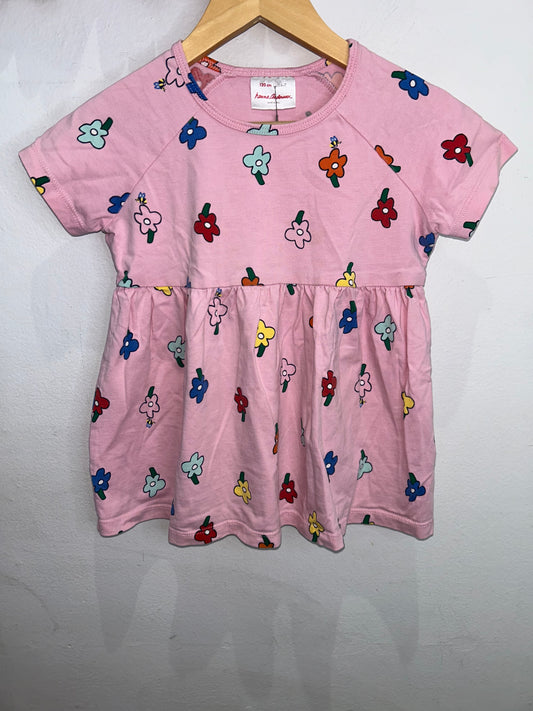 Hanna Andersson flower tee 6-7y