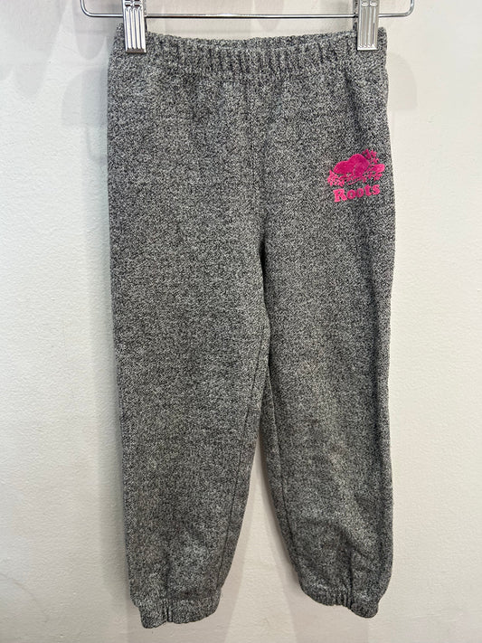 Roots pink bum joggers 4y