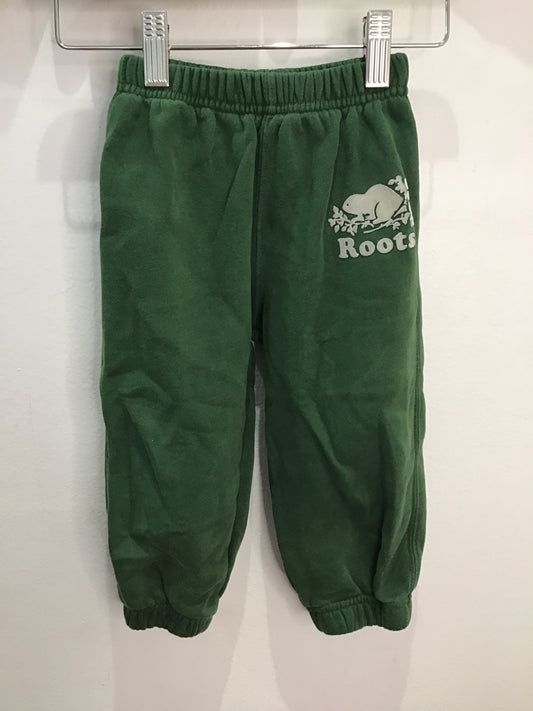 Roots green joggers 18-24m
