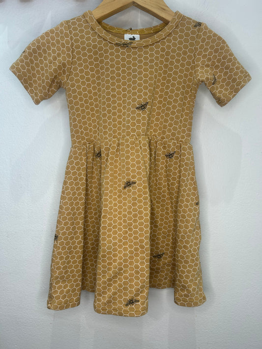 Little & Lively bees dress 12-24m