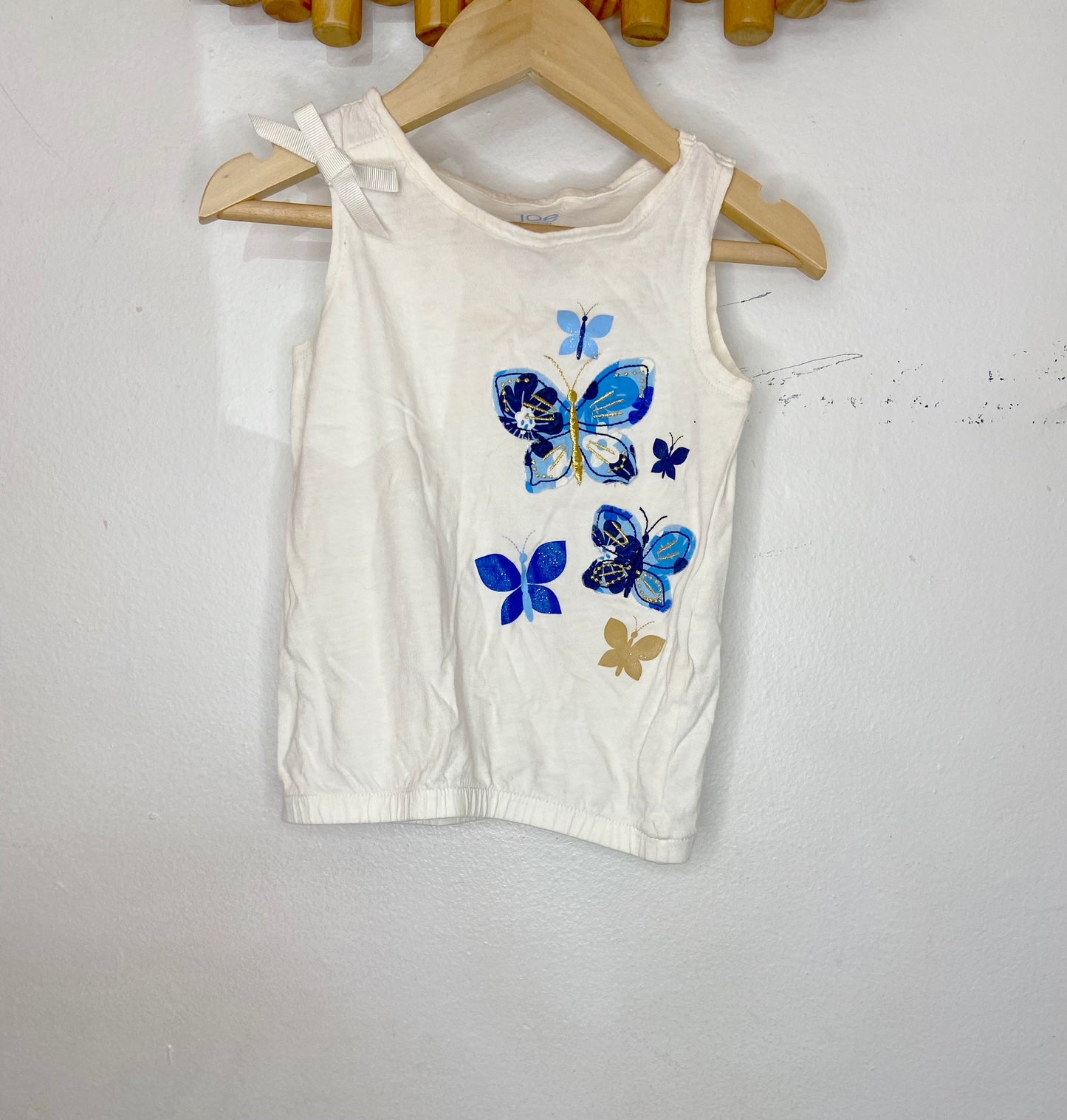 Butterflies tanktop 2y