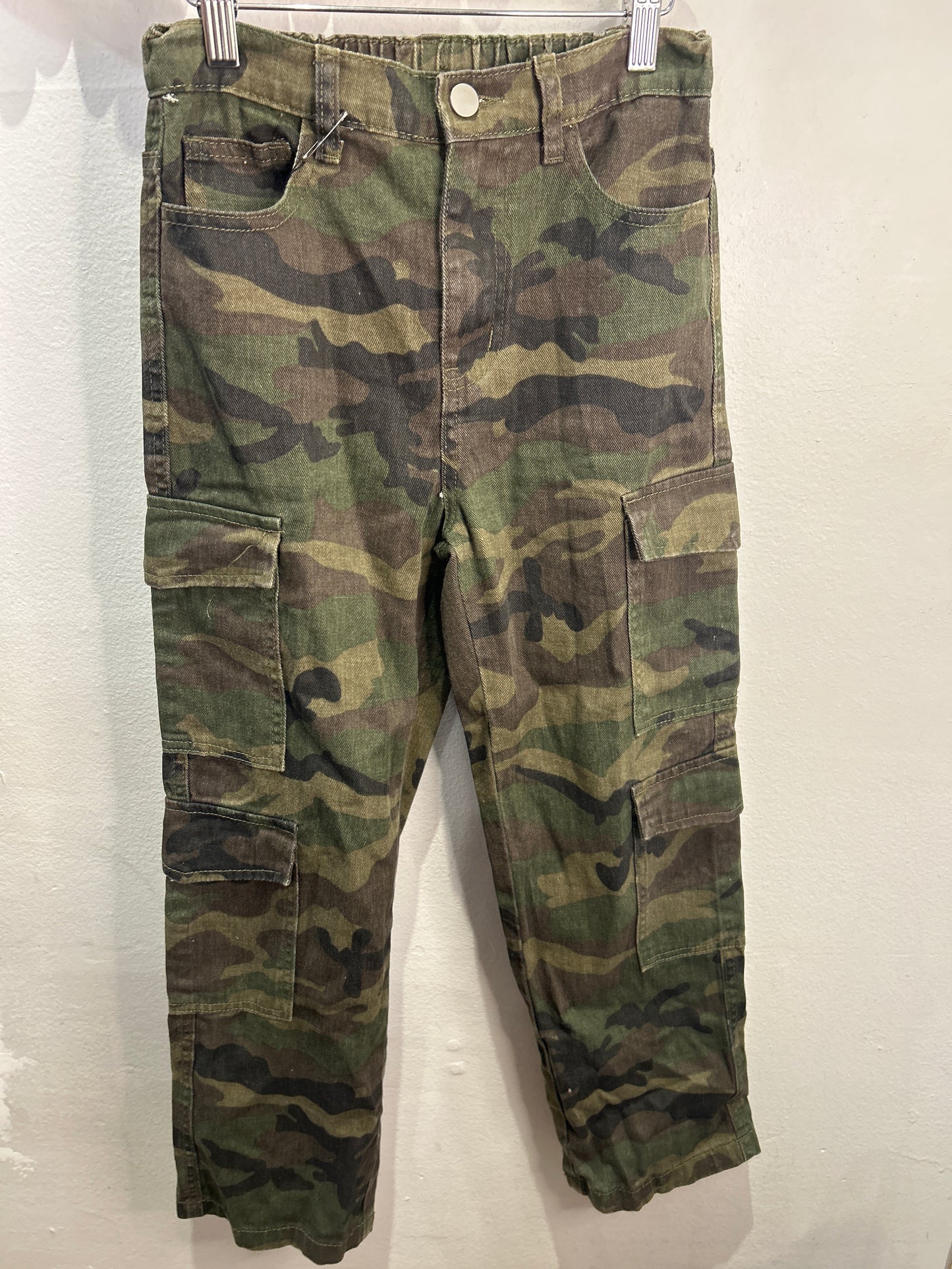 Camo cargo jeans 10y