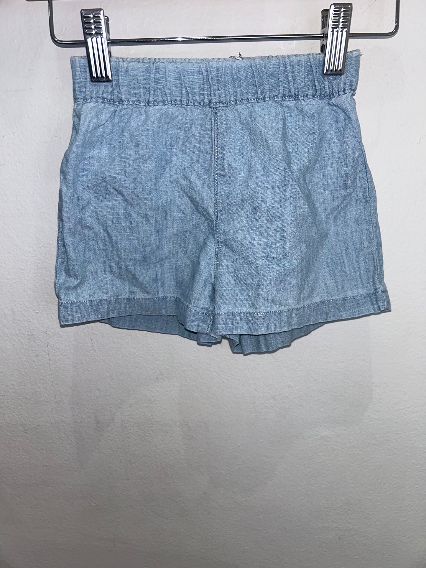 Chambray light wash shorts 3y