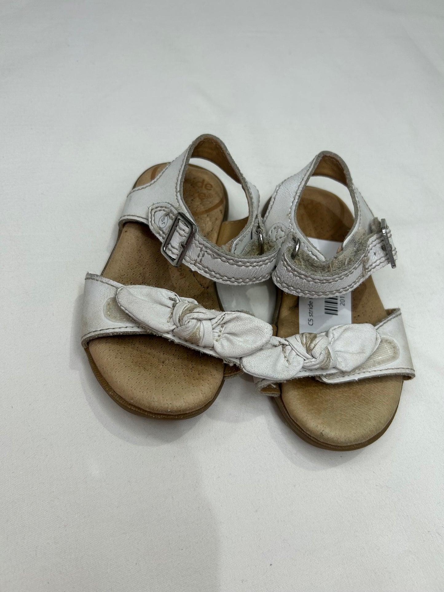 C5 stride rite white sandals