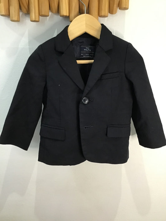 Black blazer 9-12m