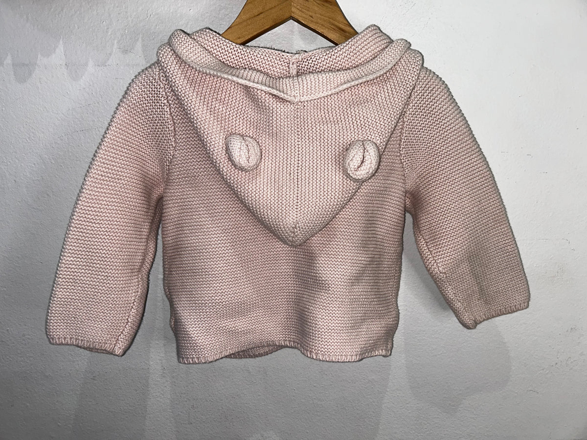 Light pink brannan sweater 18-24m
