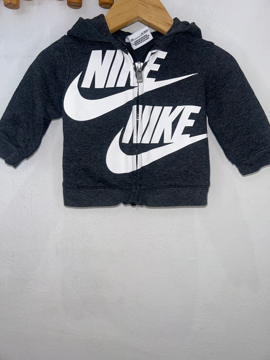 Nike grey sweatshirt 3-6m