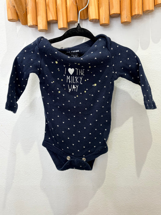 Milky way onesie 0-3m