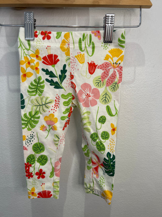 Bright floral leggings 9m