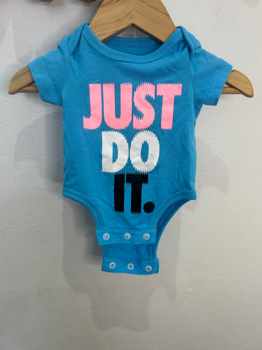 Just Do It onesie newborn