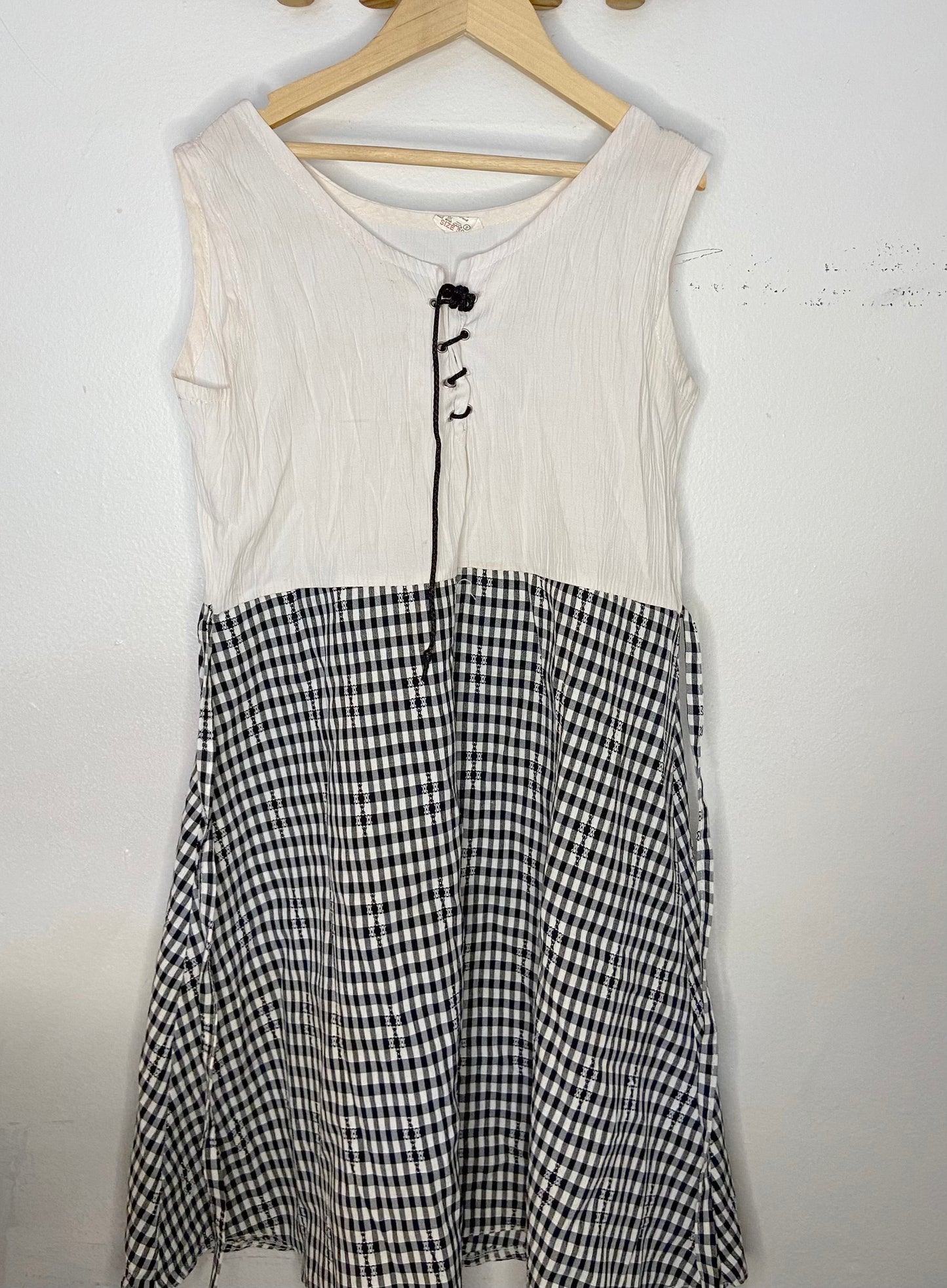 Vintage checkered dress 6y