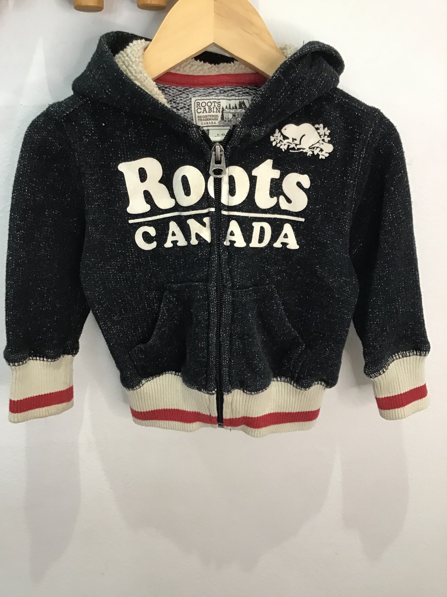 Roots cabin sweatshirt 12-18m
