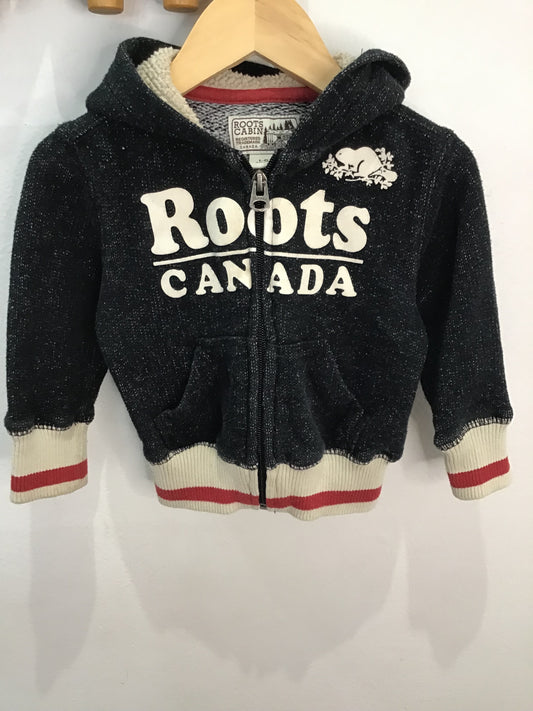 Roots cabin sweatshirt 12-18m