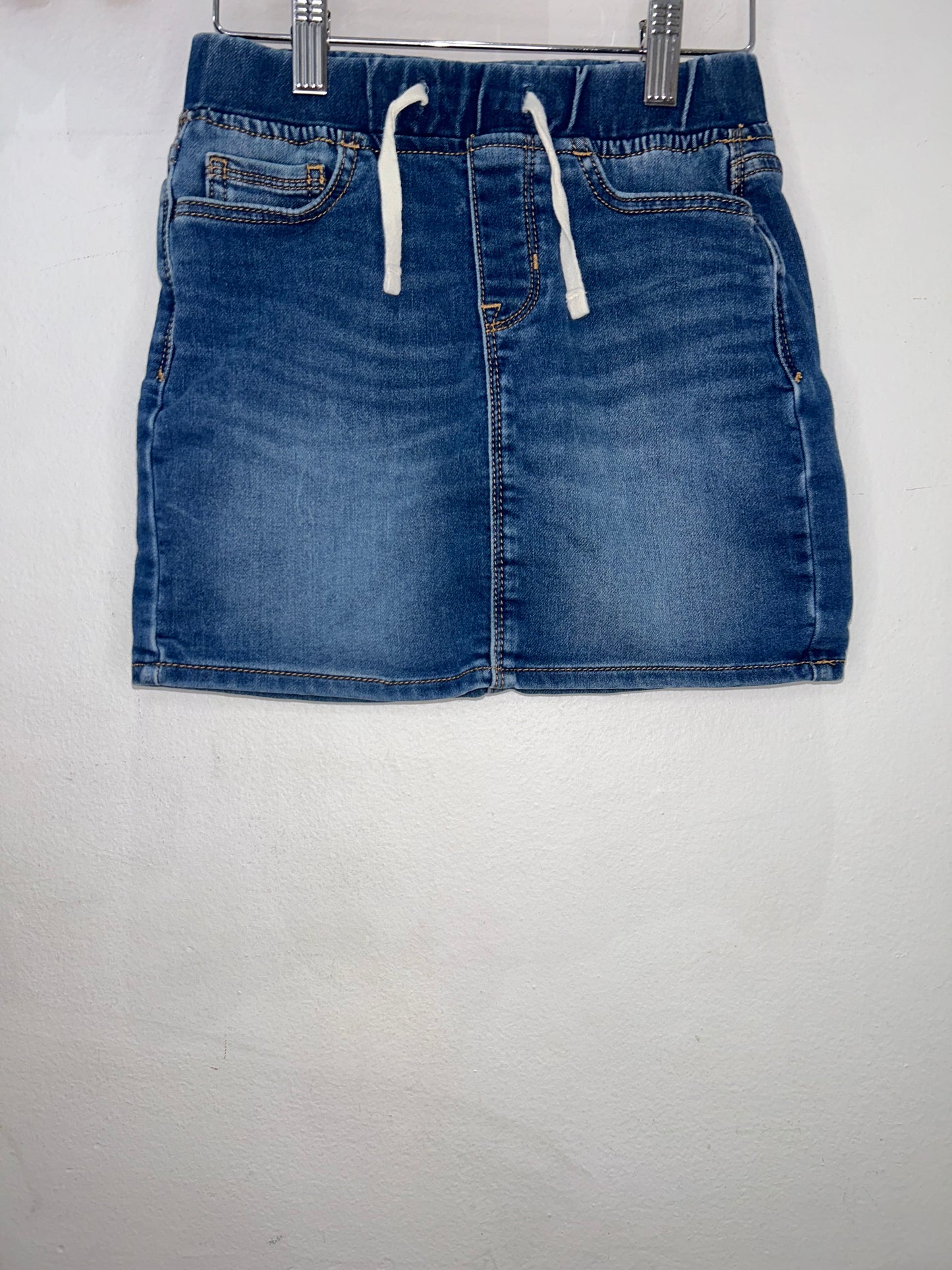 Stretch Denim Skirt 8-9y