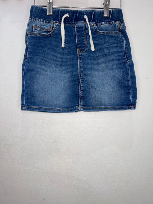Stretch Denim Skirt 8-9y