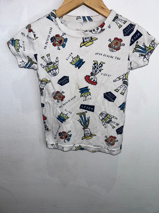Toy Story shorty pyjamas 4y*