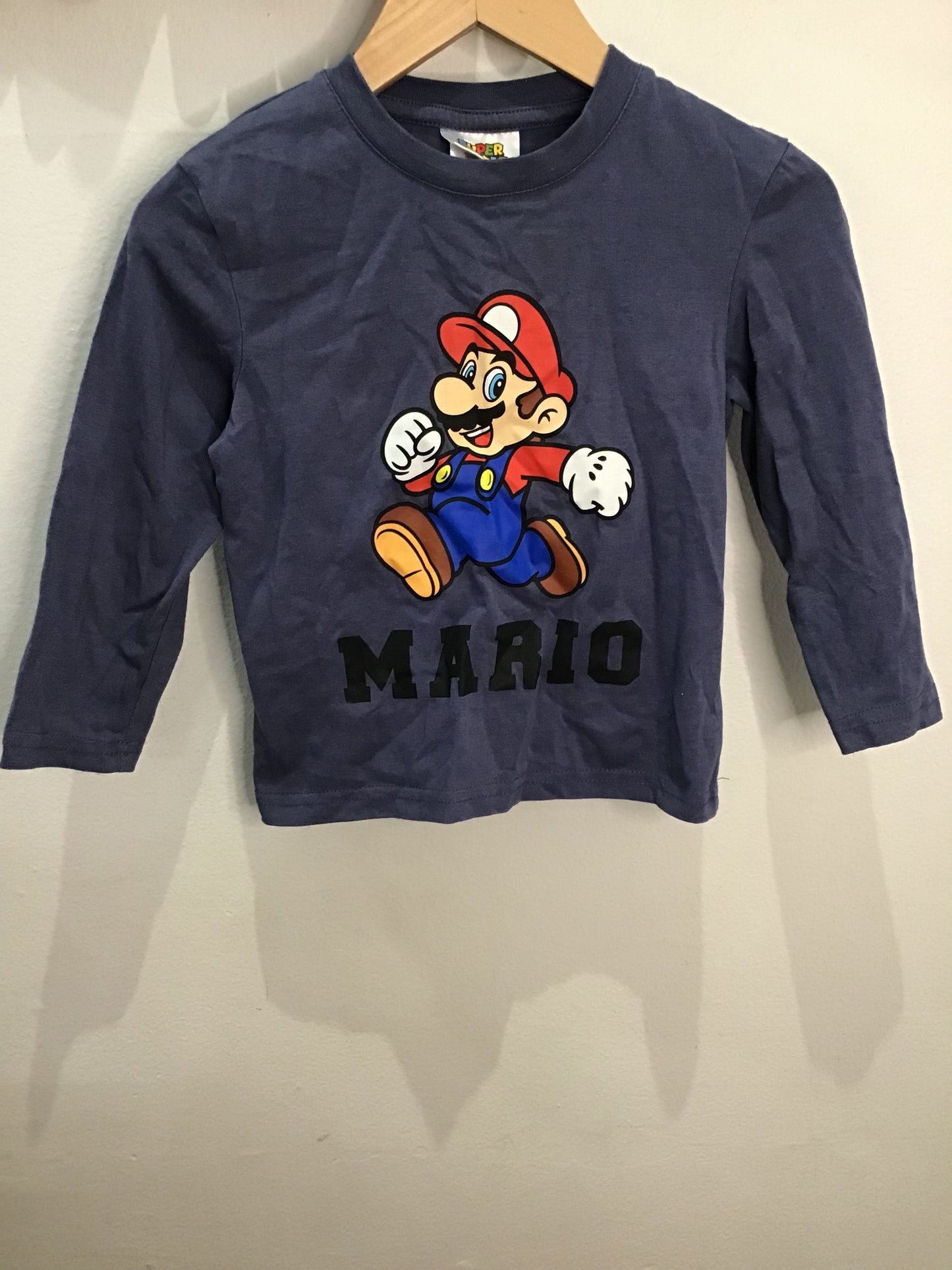 Mario longsleeve 3y