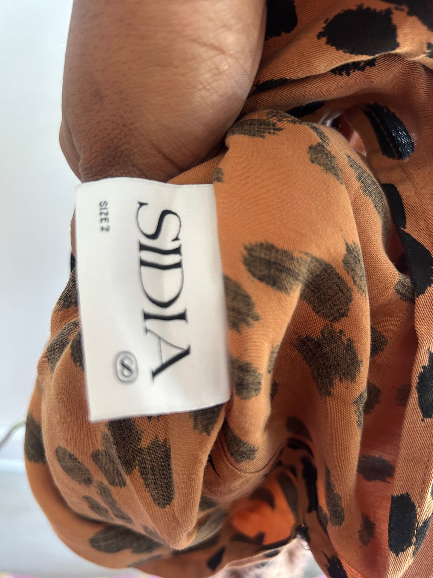 Brown kaftan size 2 (S-M)