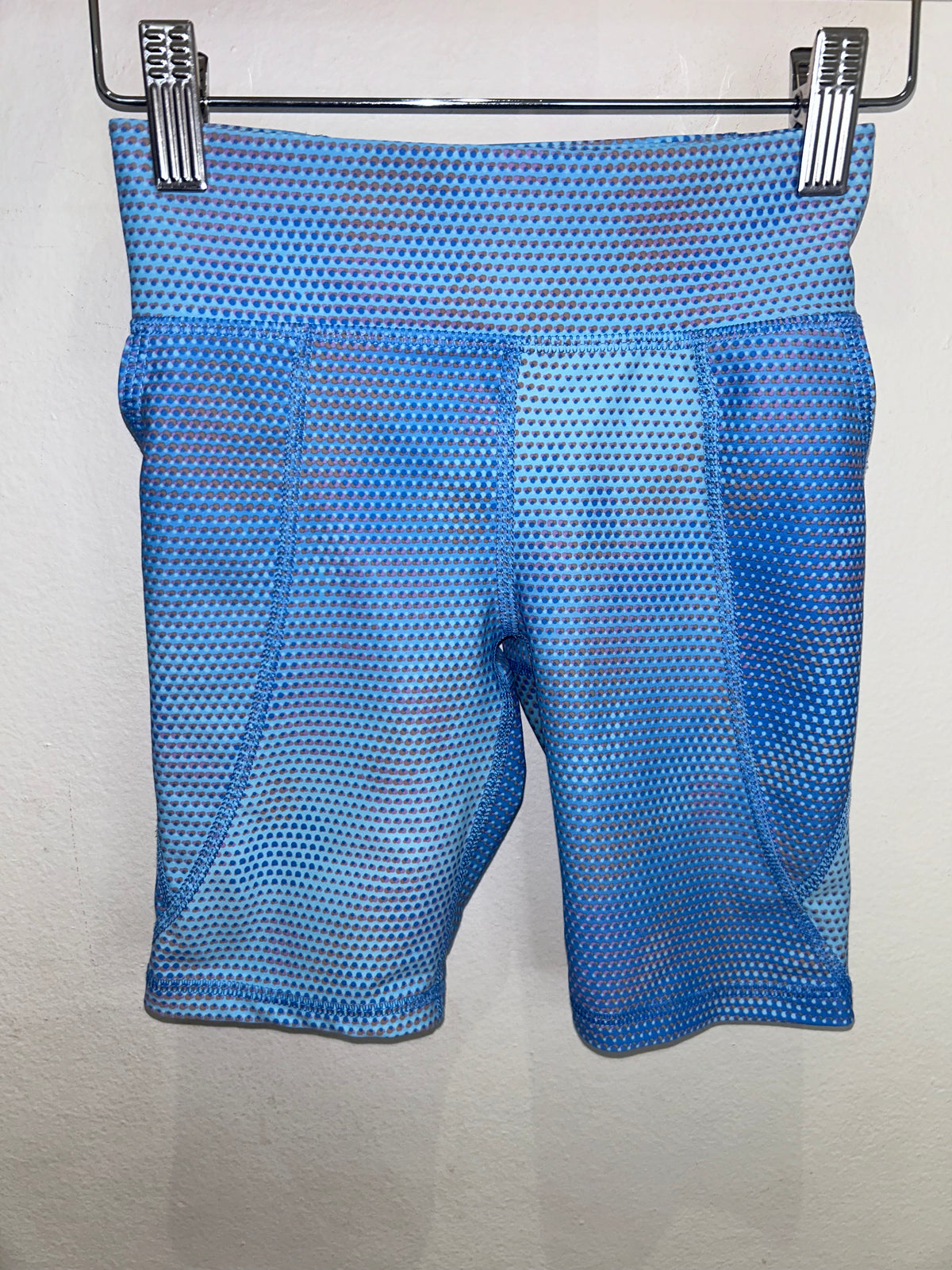 Blue activewear bike shorts 5y