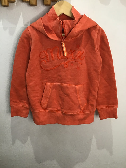 Orange hoodie 3-4y NEW