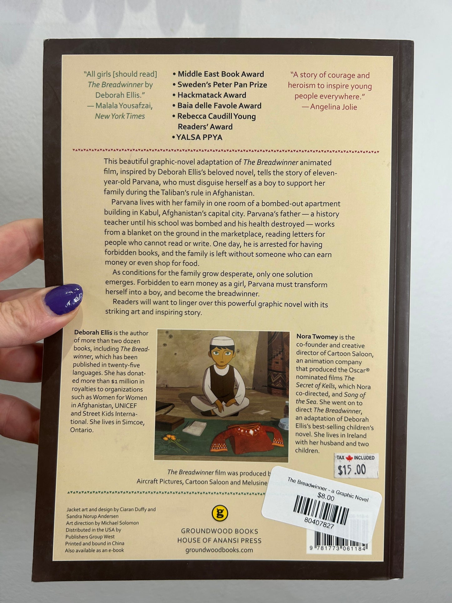 The Breadwinner - a Graphic Novel