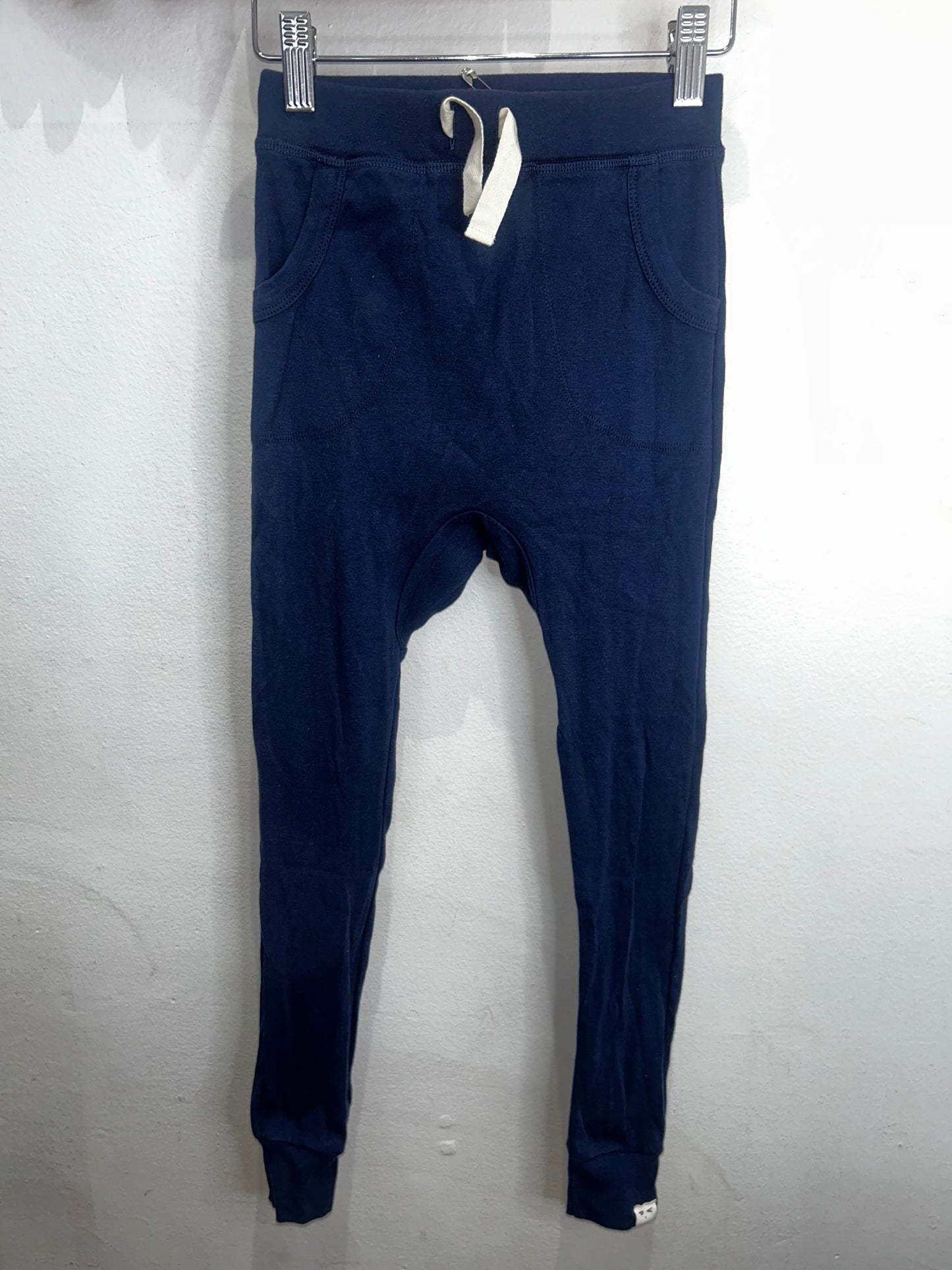 Petits Vilains blue pants 6-7y