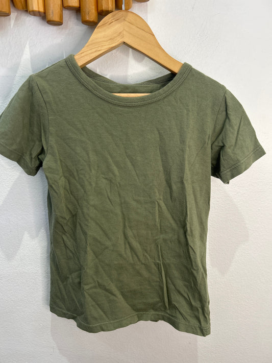 Minimioche olive tee 3-4y