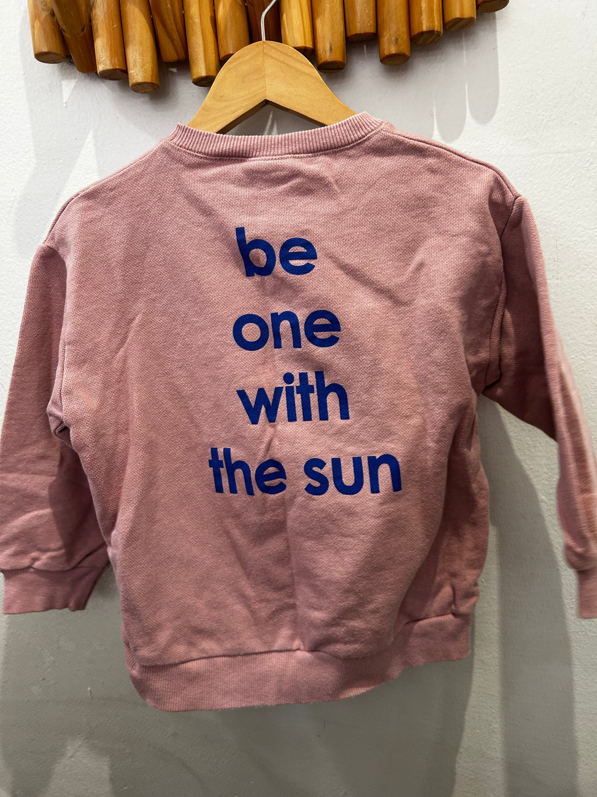 Be one with the sun pullover 3-4y