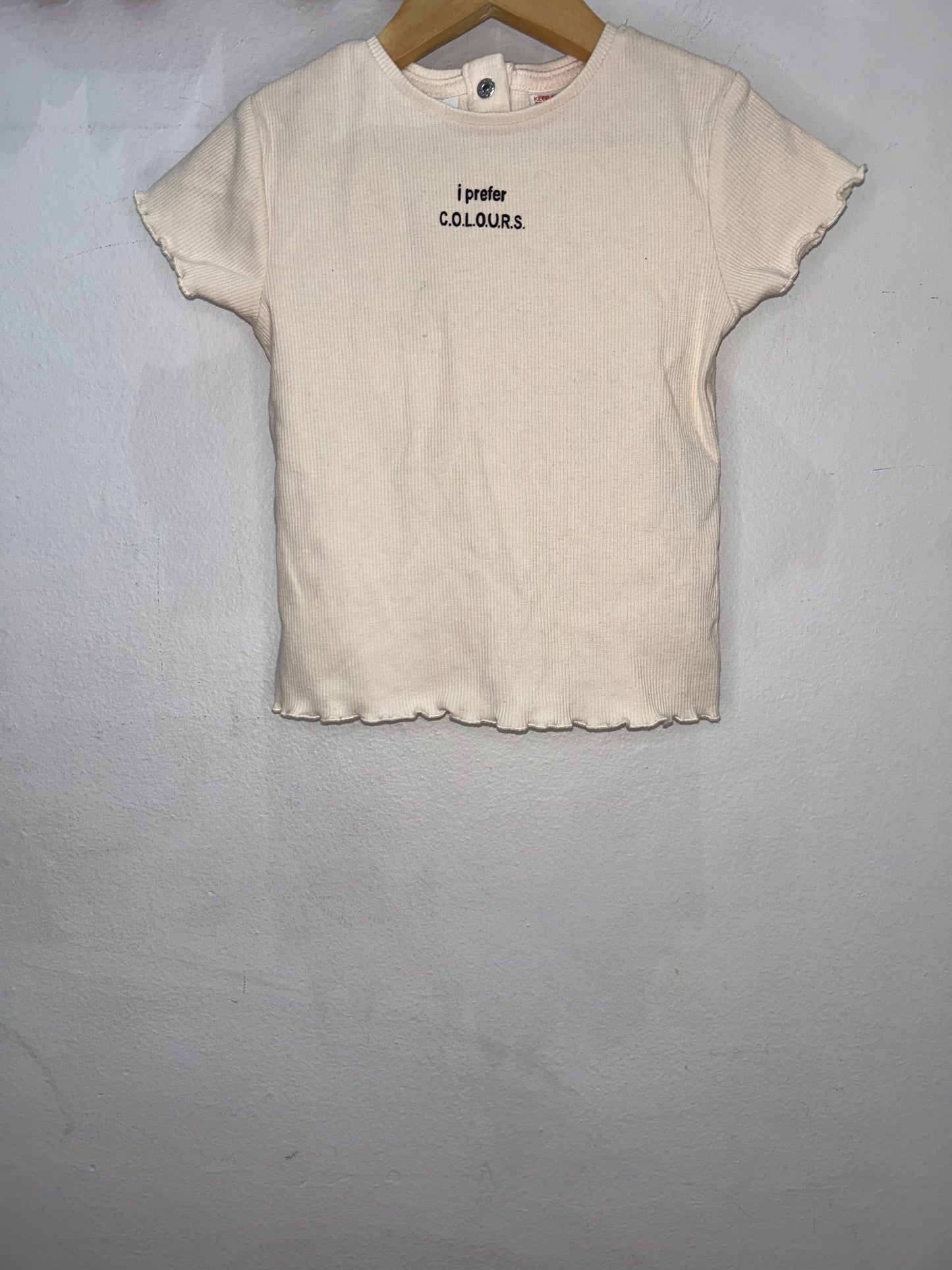 I Prefer Colours tee 18-24m