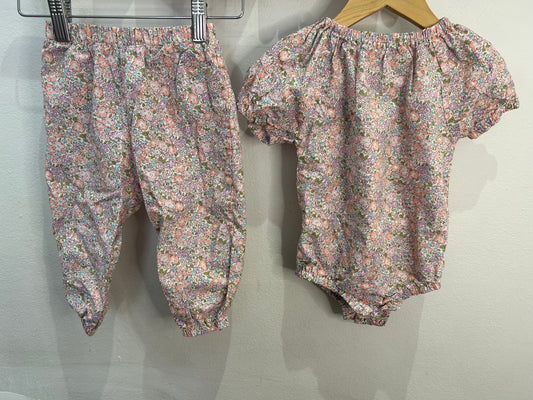 Huttelihut floral set 9m
