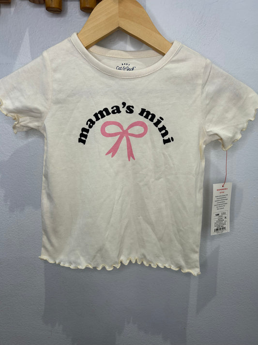 Mamas mini  tee 18m NEW