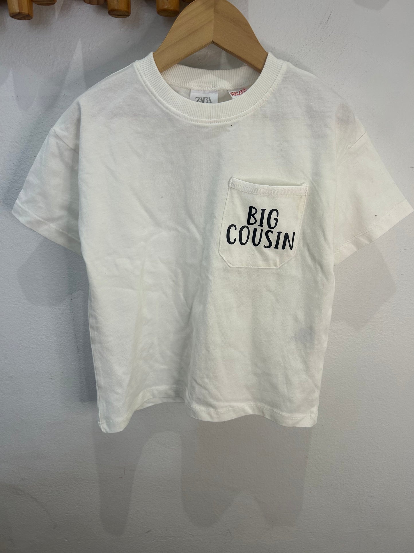 Big cousin tee 2-3y
