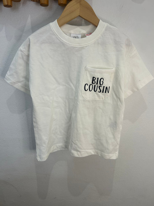 Big cousin tee 2-3y