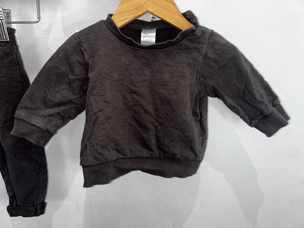 Dark ash jogger set 2-4m