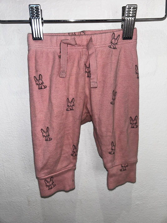 Rabbits cotton pants 0 -3
