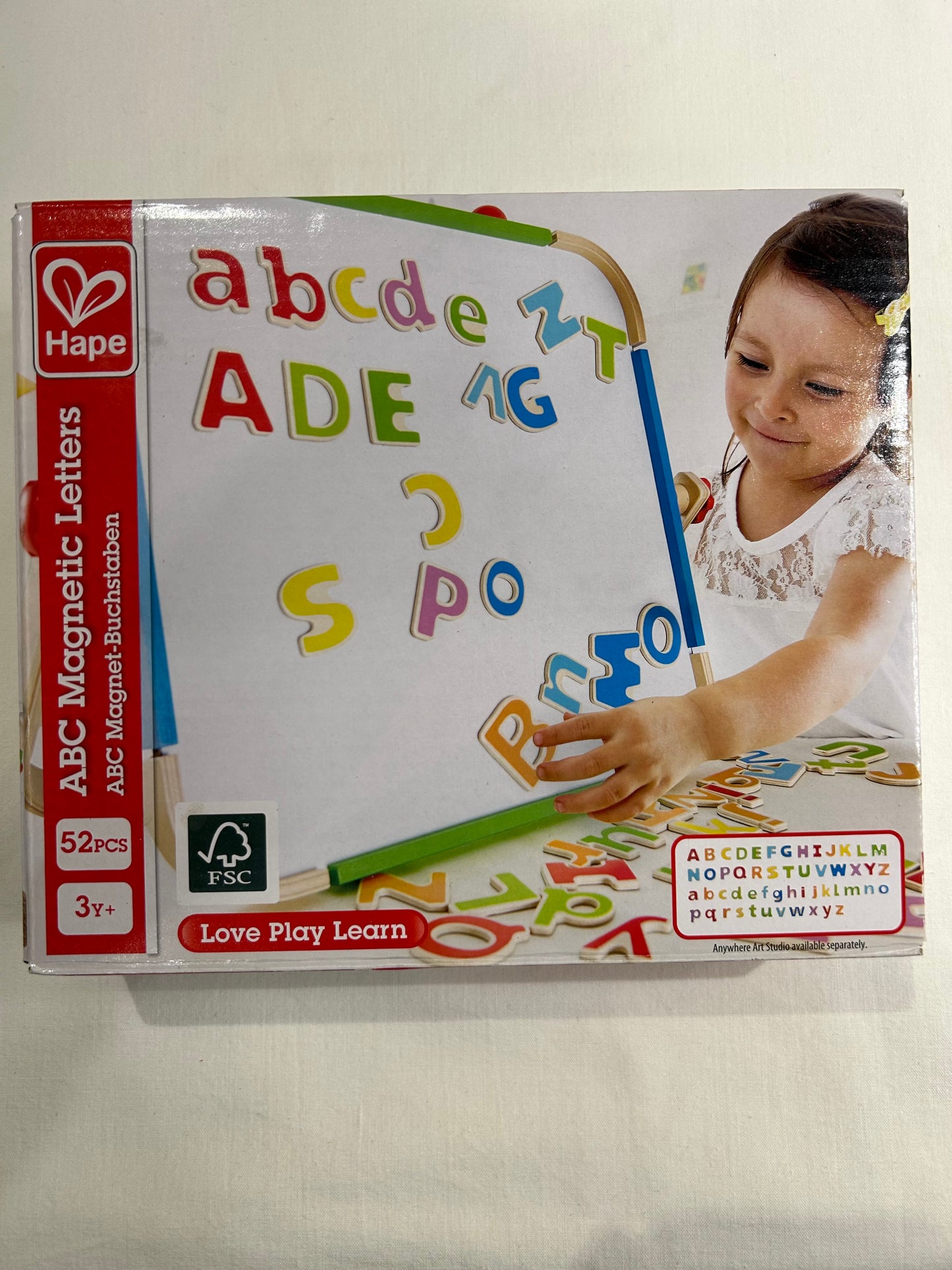 Hape ABC magnetic tiles