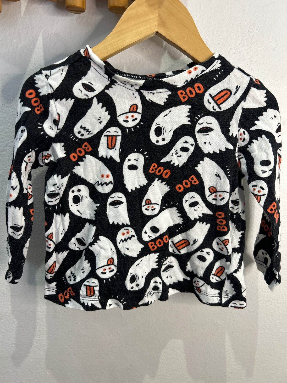 Boo longsleeve 18-24m