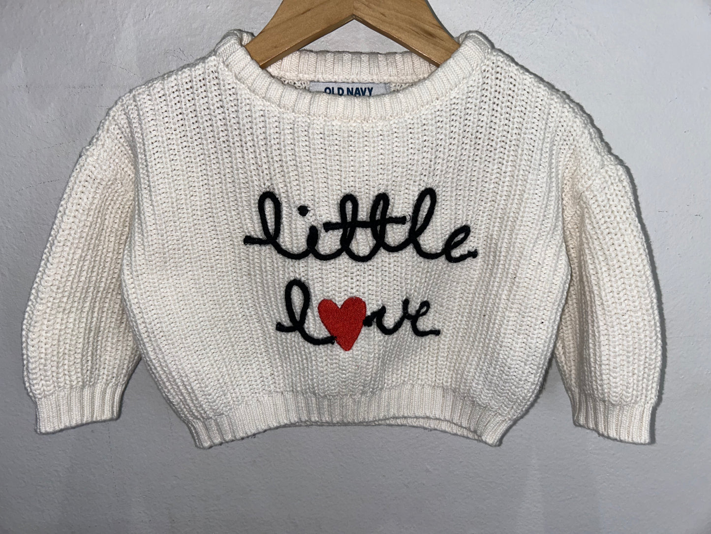 Little love sweater 3-6m