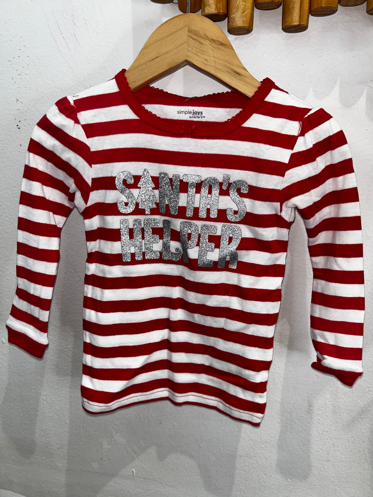 Santa's helper pyjamas 18m