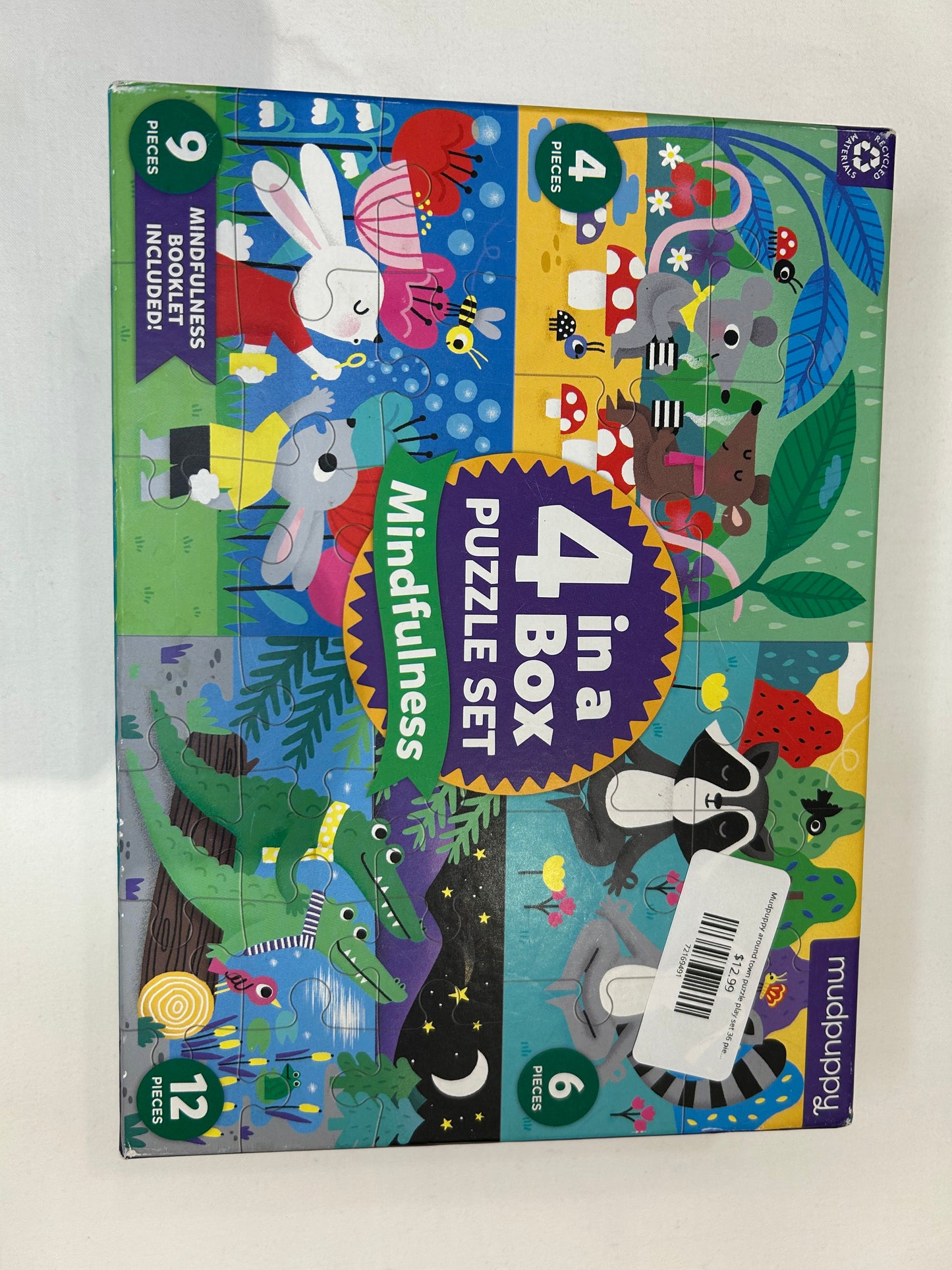 Mudpuppy mindfulness 4 in a box puzzle
