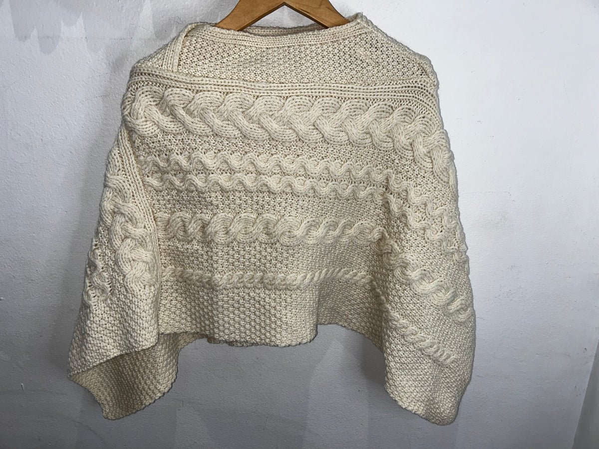 Merino wool cape- kids 10-12y NEW