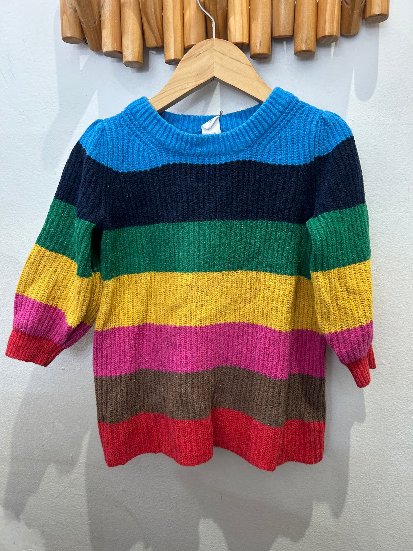 Crayon sweater dress 2y
