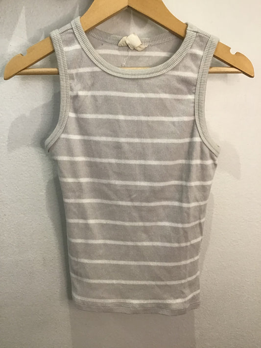 Tanktop grey stripes- adult XS