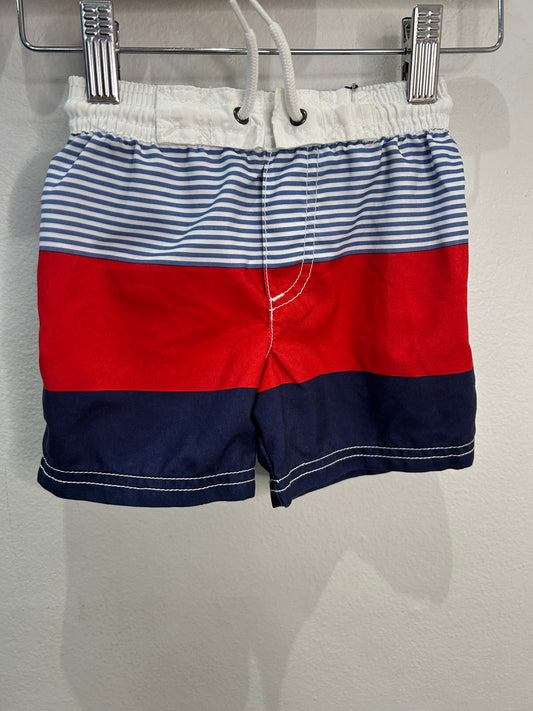 Blue stripes swim shorts 18m