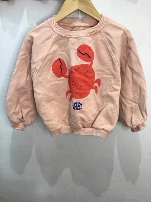 Crab pullover 2y*