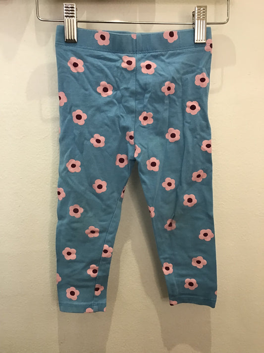 Leggings cute lil flowers 2y